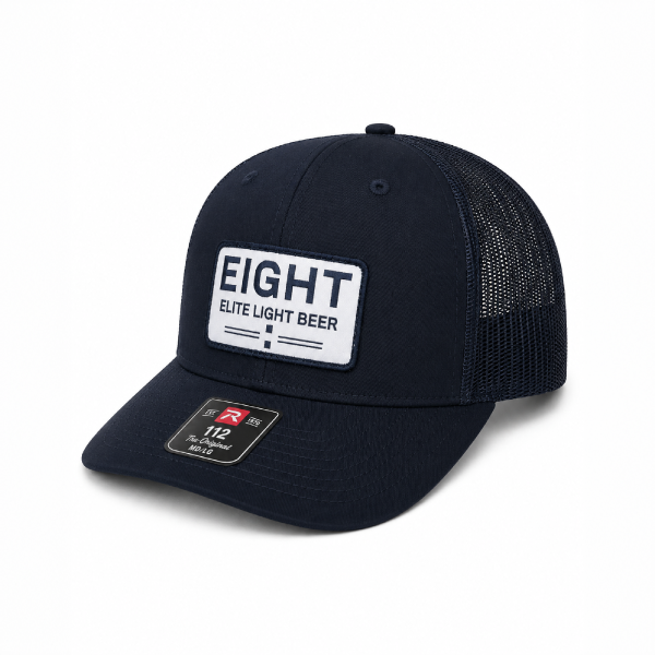 EIGHT Navy Patch Hat