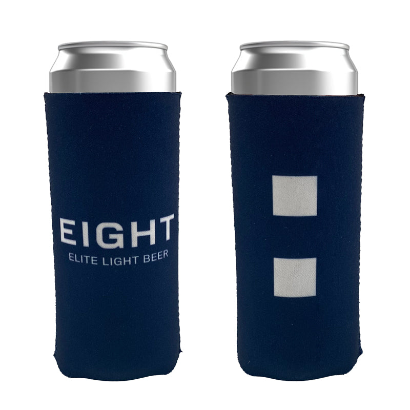 EIGHT Slim Can Koozie