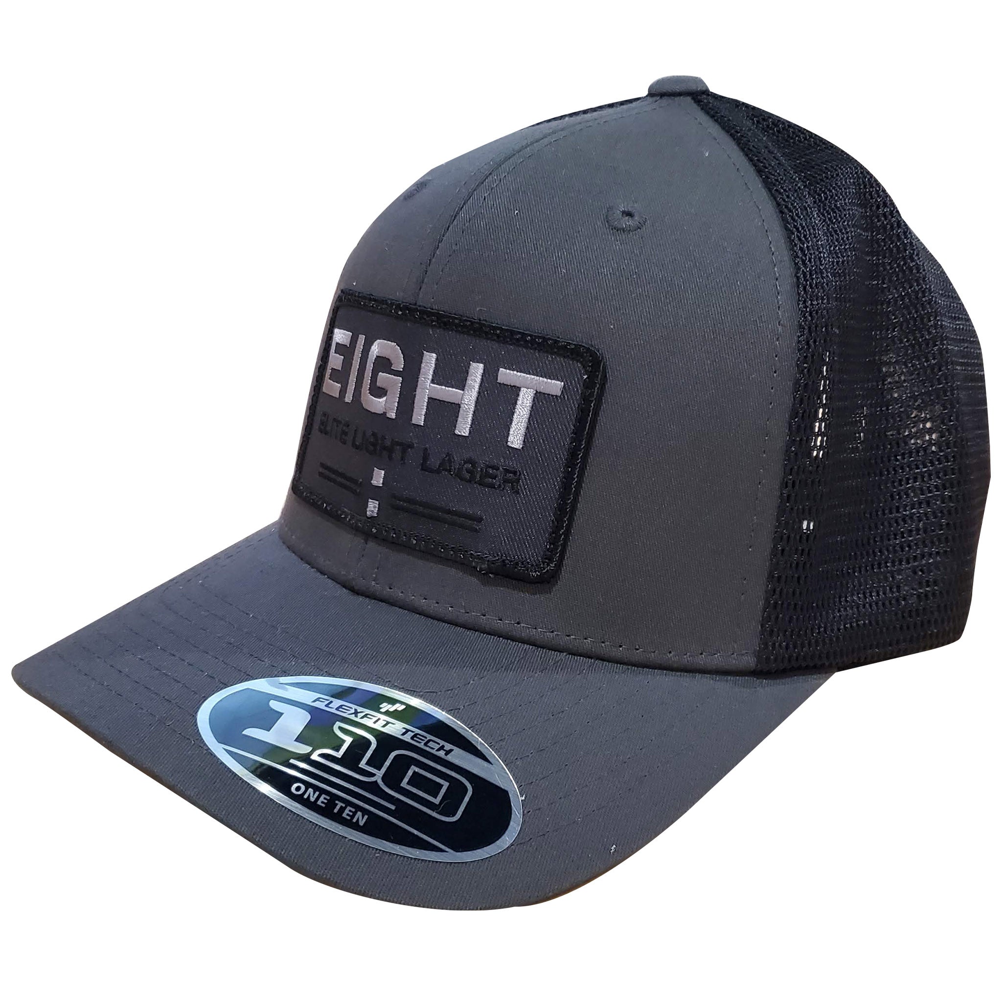 EIGHT Gray Patch Hat – EIGHT Elite Light Lager